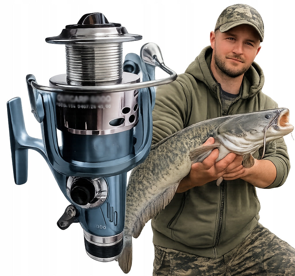 Fishing Reel TOP 5000 5.2:1 Free Gear FEEDER GROUND Carp Sum