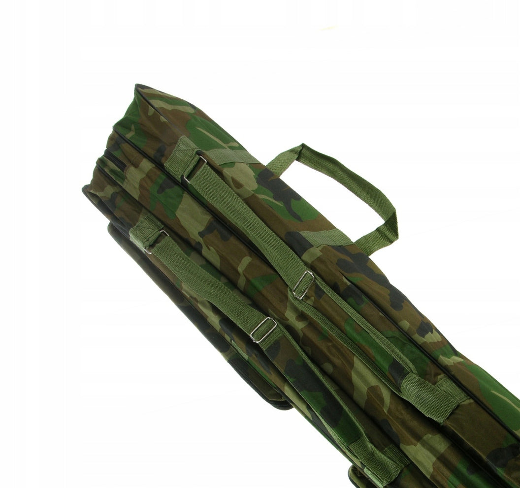 Fishing Rod Bag 2 Pockets 3 CHAMBERS CAMO 110cm 200503 Model Moro