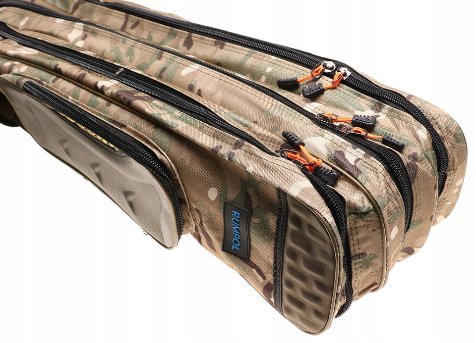 Fishing Rod Bag 3 Pockets 3 Compartments 140cm 200045 Brand no brand
