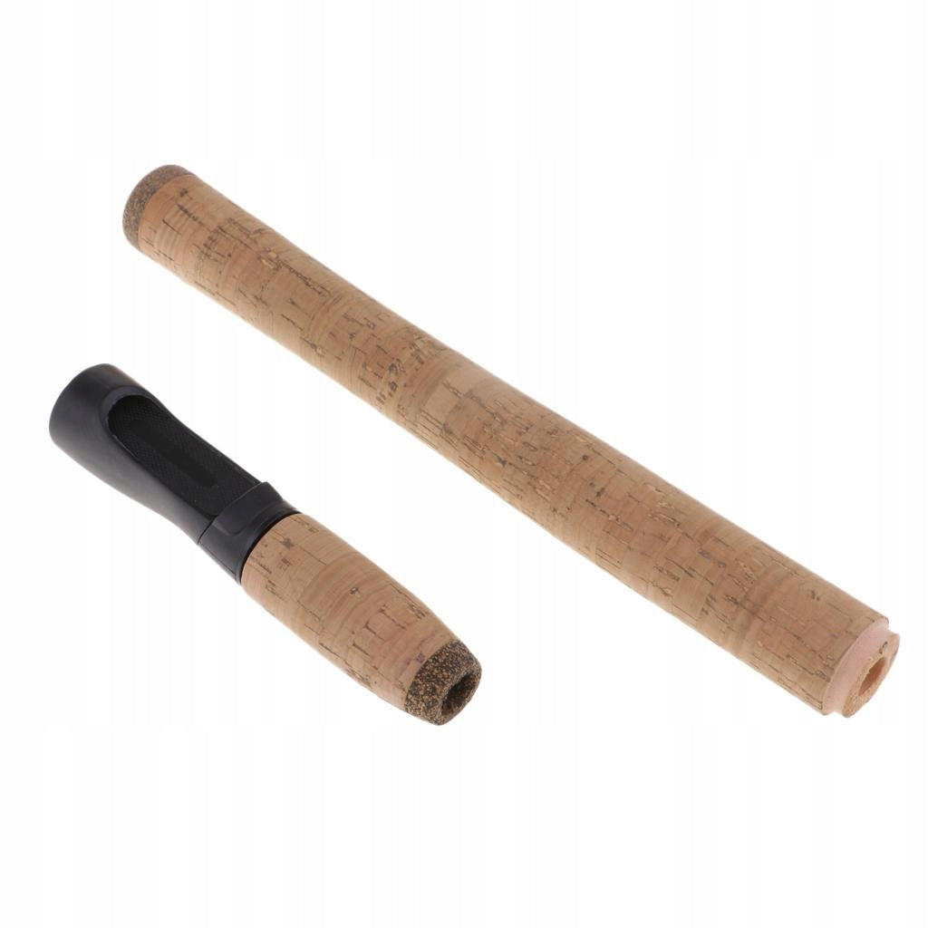 Fishing Rod Cork Handle DIY Straight Handle Pole Cork Handle Set for