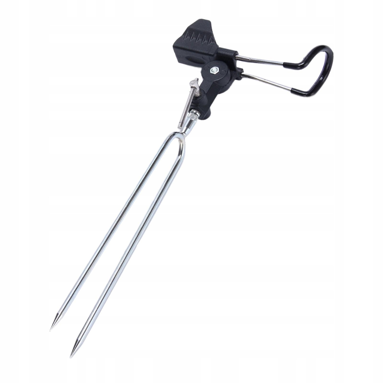 Fishing Rod Holder Bracket 360 Degree Adjustable Fish Tools Support Black