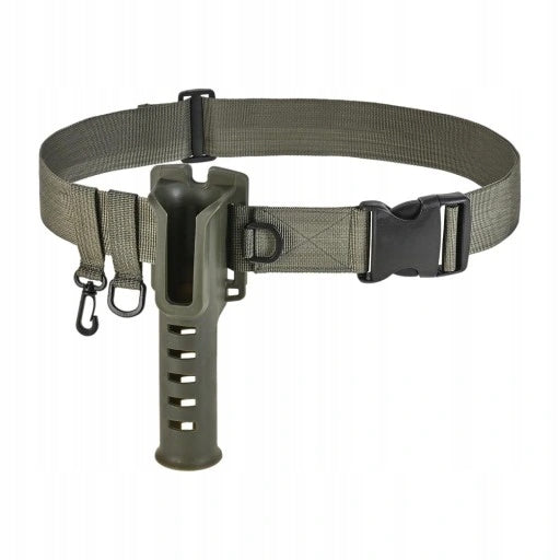 Fishing Rod Holder Hip Belt, Equipment with Buckle Multifunctional Green Brand no brand