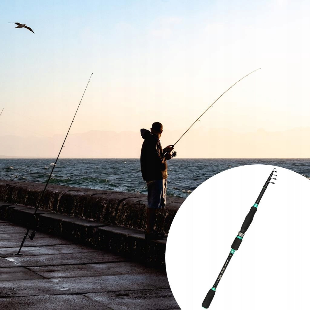 Fishing Rod Ultralight Carbon Fiber Telescopic Brand no brand