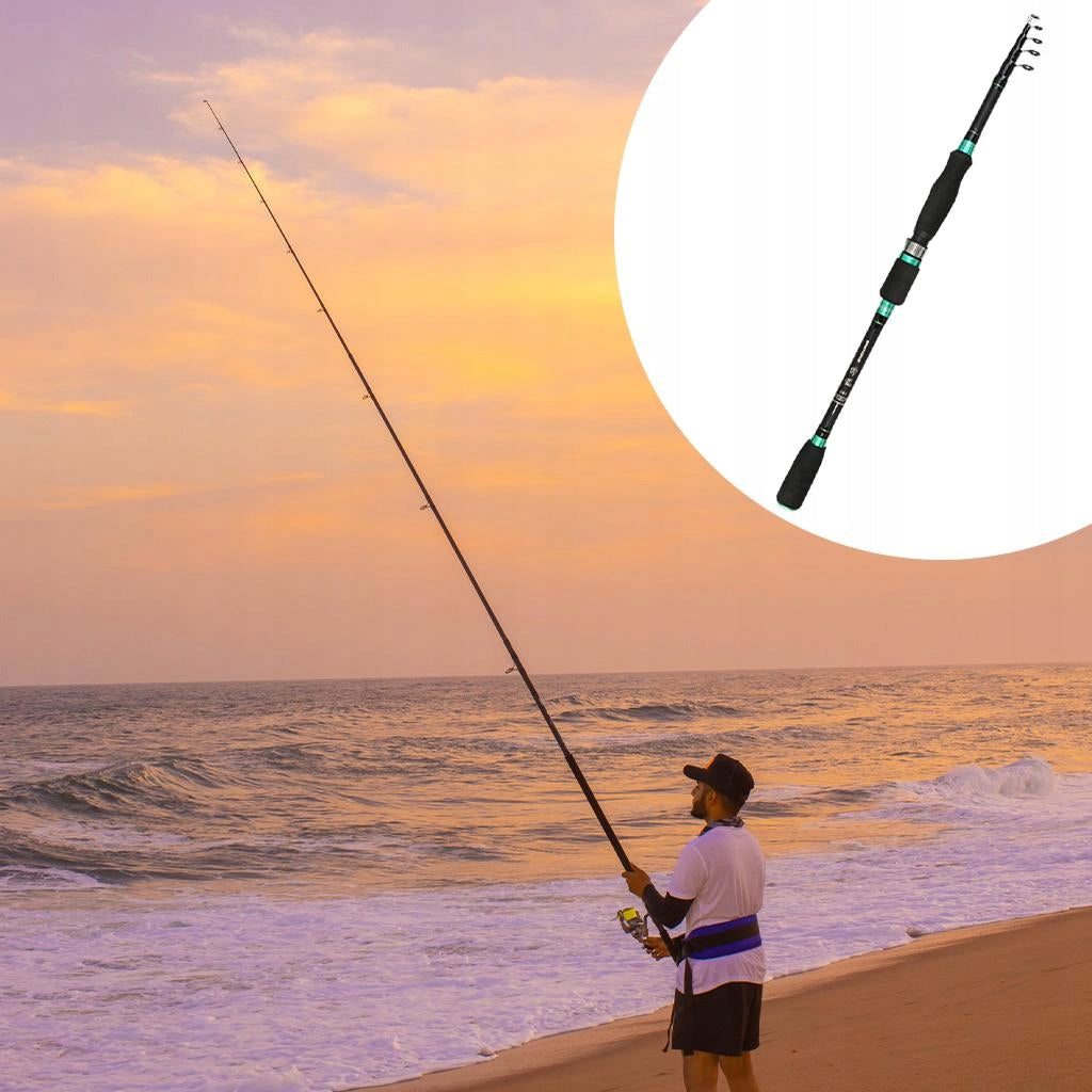 Fishing Rod Ultralight Carbon Fiber Telescopic Model Wędka surfingowa z pstrąga morskiego słodkowodnego