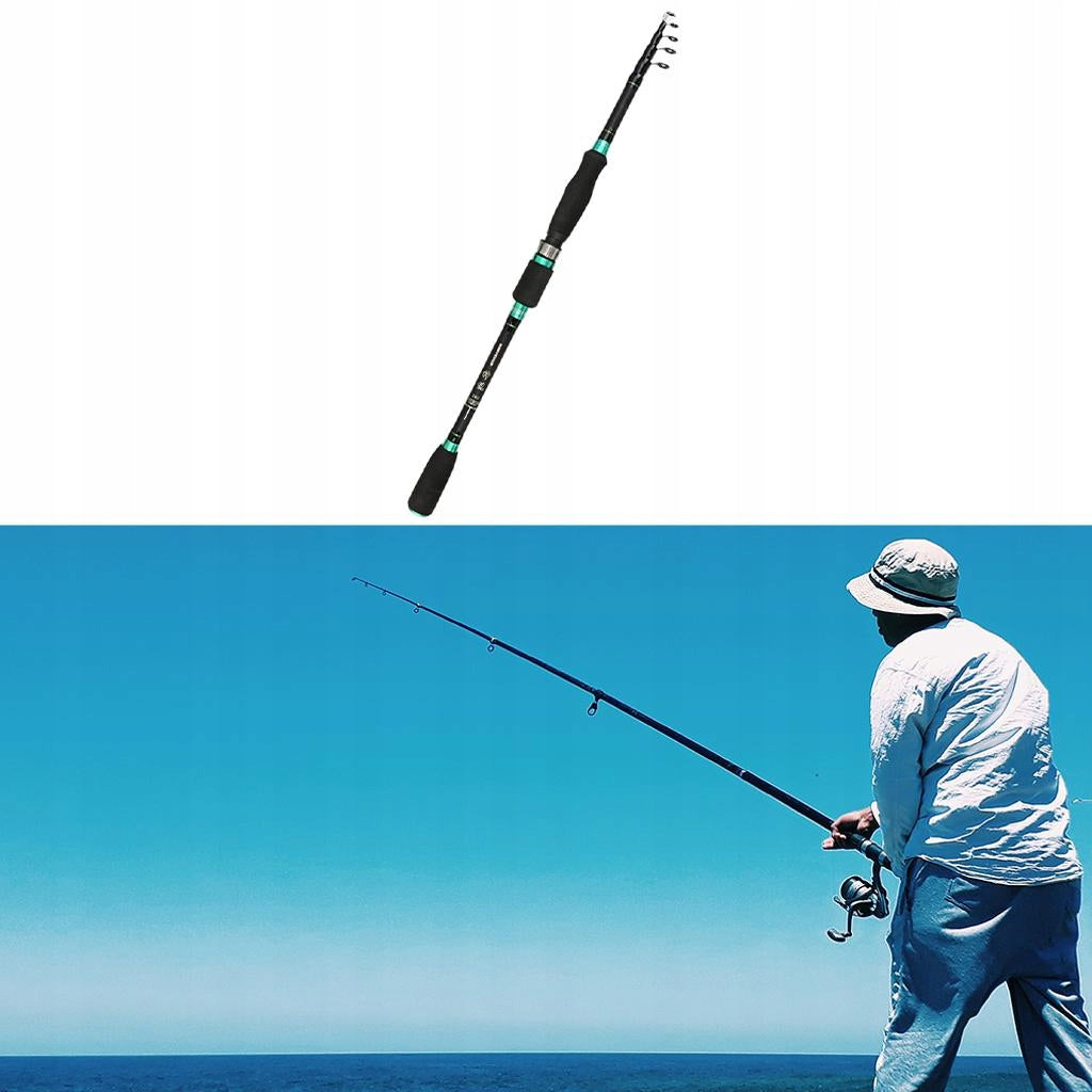 Fishing Rod Ultralight Carbon Fiber Telescopic Weight 144 g