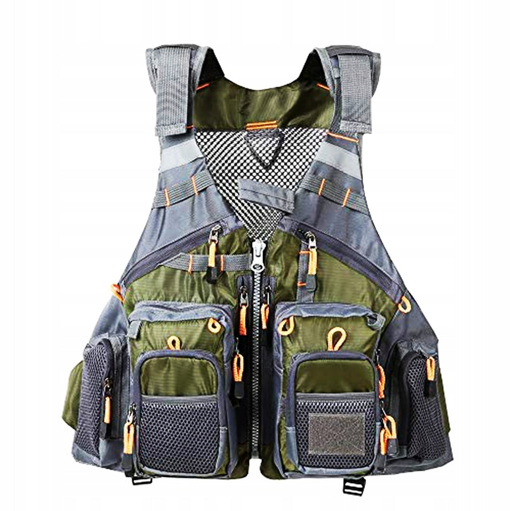Fishing Safety VEST LIFE VEST FOR FISH with zipper Brand no brand
