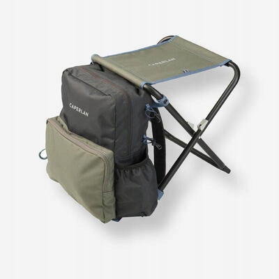Fishing Stool with Backpack Caperlan Essenseat 100 Travel