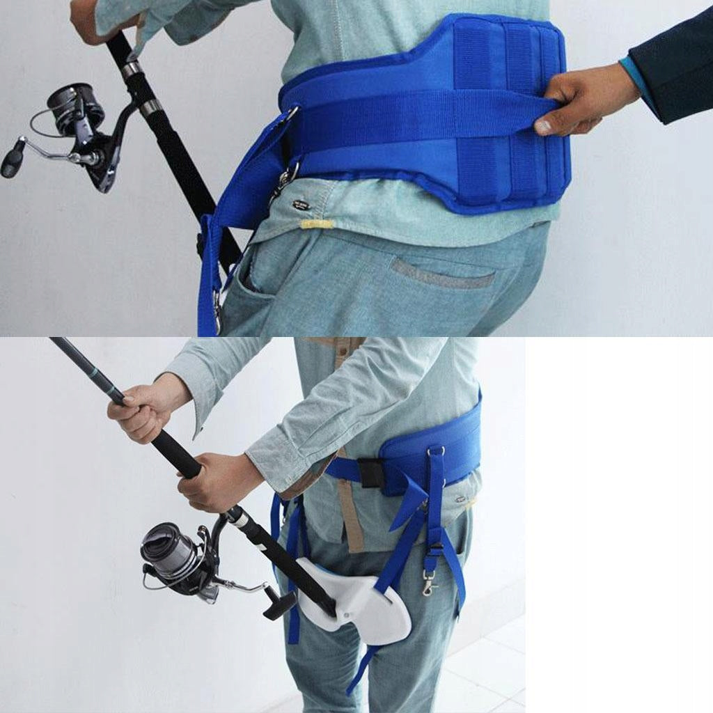 Fishing Waist Support Harness Rod Holder Stand Up Adjustable Manufacturer code gazechimp-65002483