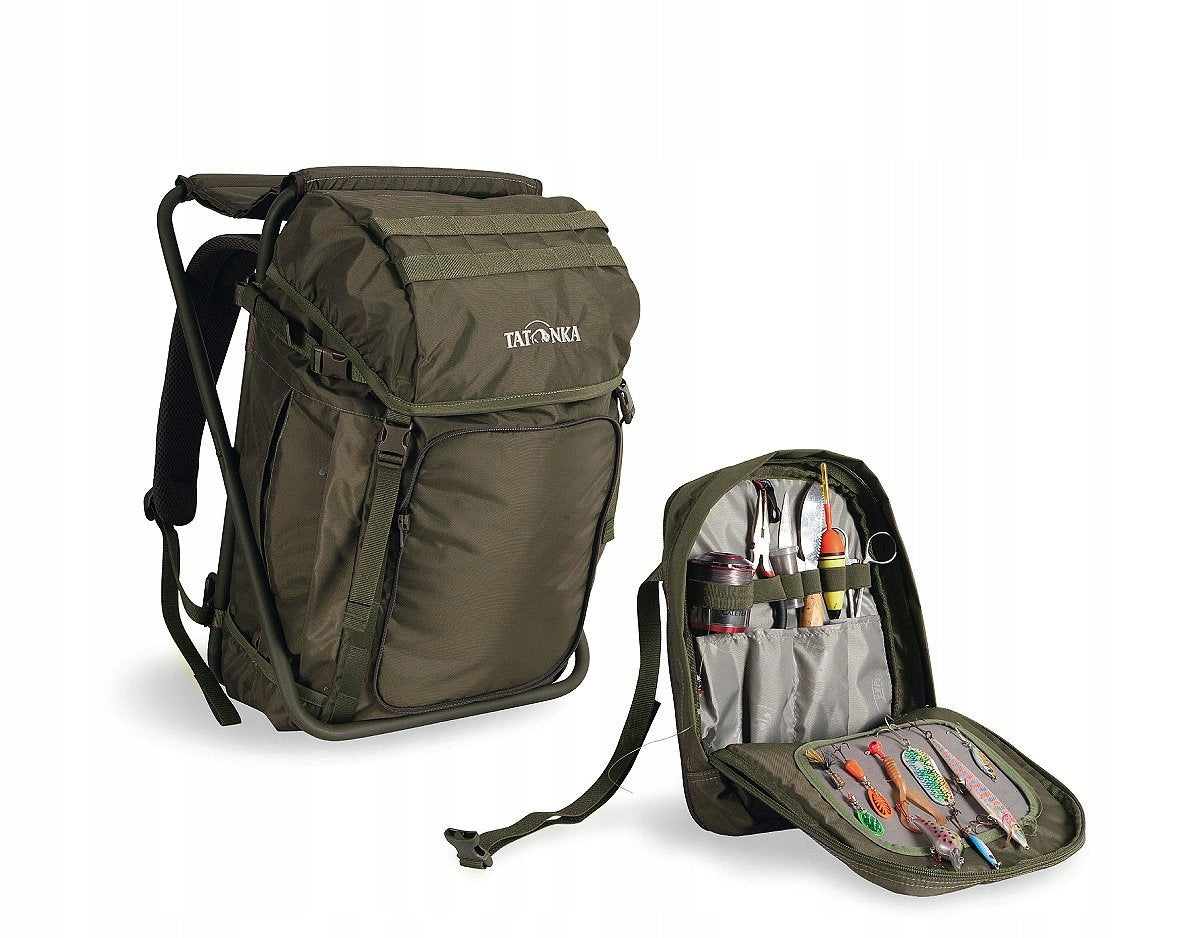 Fishing backpack Tatonka 2296 green (DESCRIPTION!!! Without chair) Kind chair