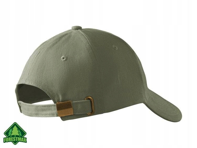 Fishing baseball cap for summer khaki color print KARP - FORESTMAX Packaging status original