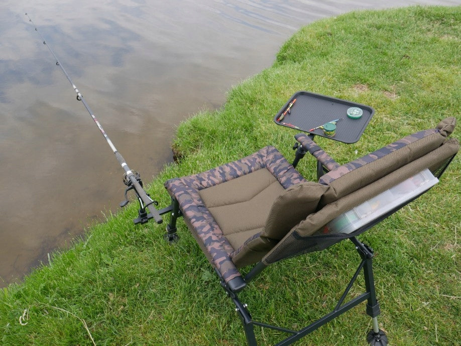Fishing chair carp chair with table and handle high backrest Product weight with unit packaging 9.5 kg