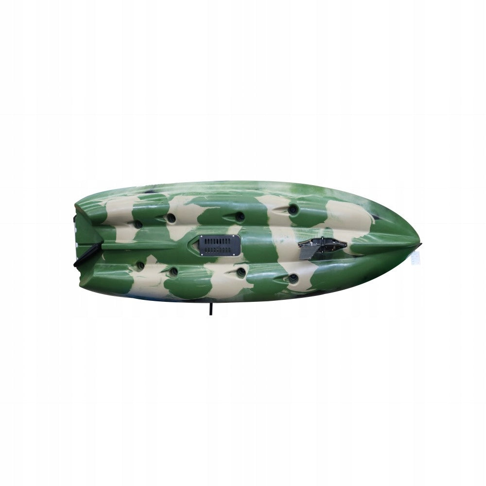 Fishing pedal kayak AMBER BOGA 8.4, FLAP pedal, 256x88x33 cm, Camo, HDPE Packaging status original