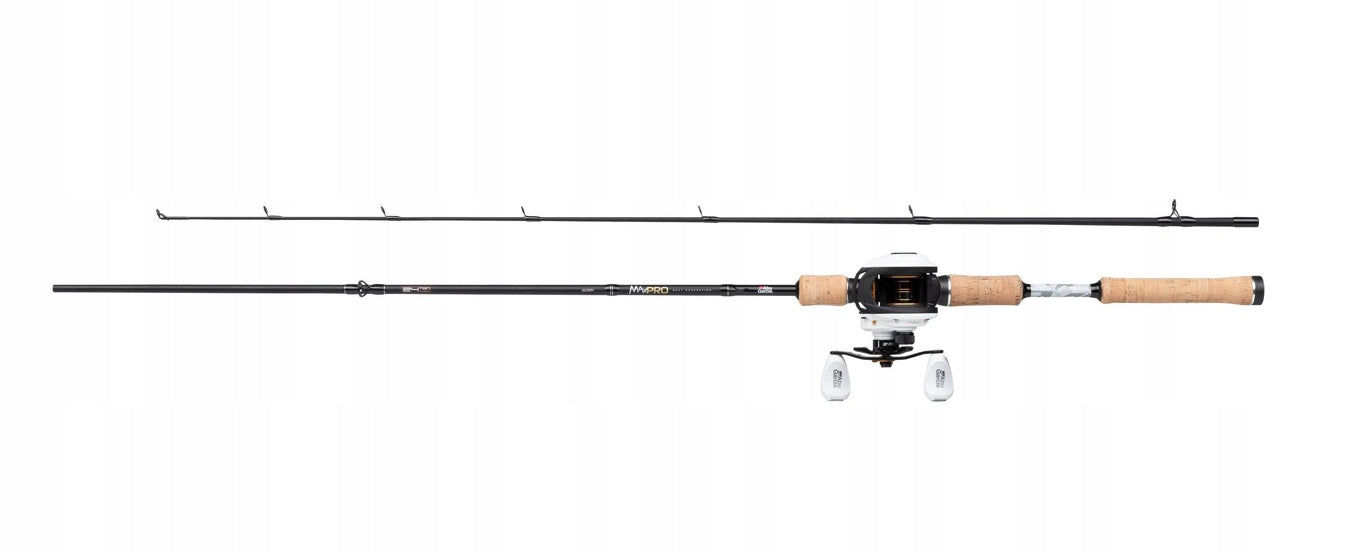 Fishing rod + reel set ABU GARCIA MAX PRO for predatory fish 1,98m 15-60kg Brand Abu Garcia