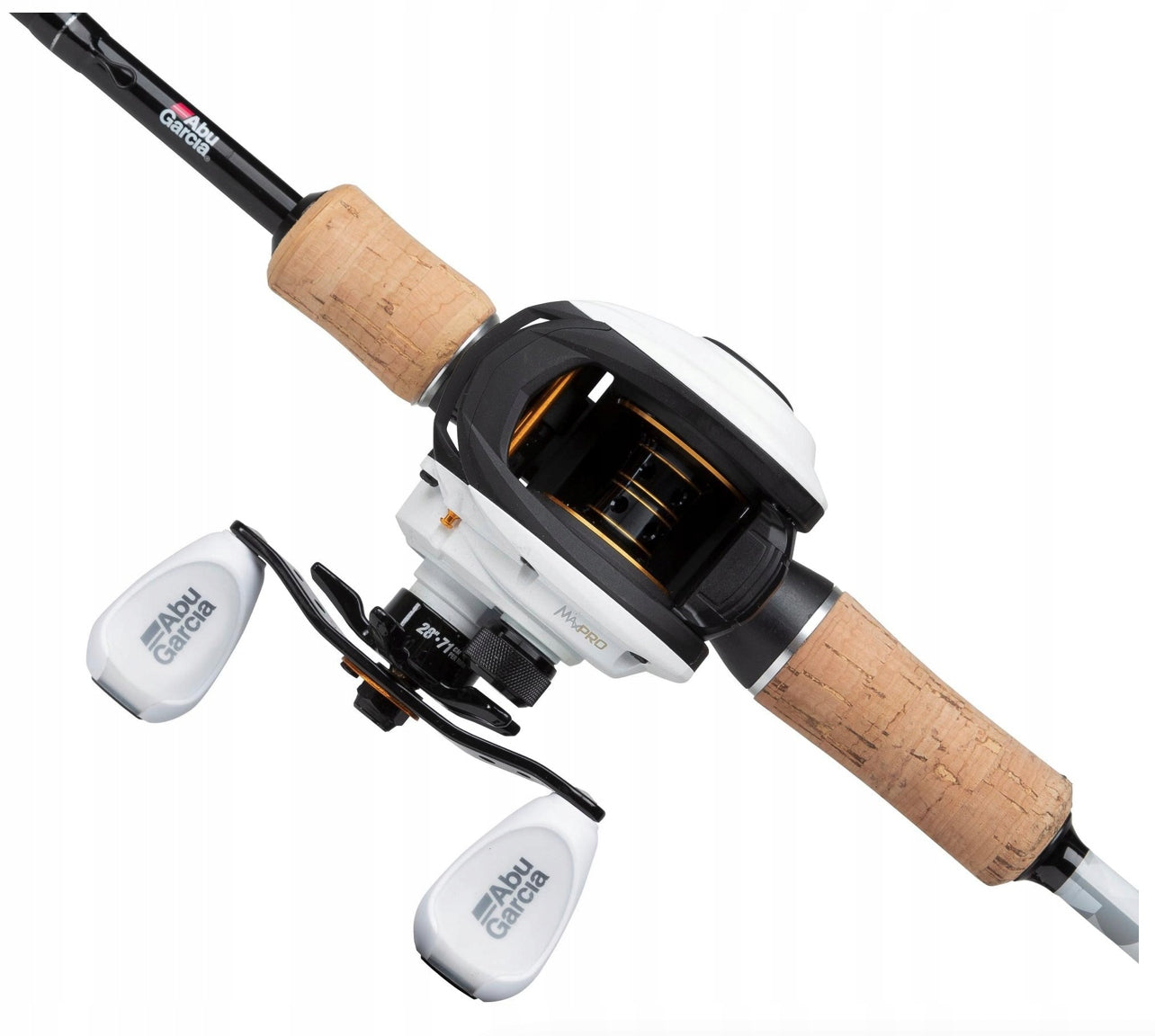 Fishing rod + reel set ABU GARCIA MAX PRO for predatory fish 1,98m 15-60kg Rod construction type segmented