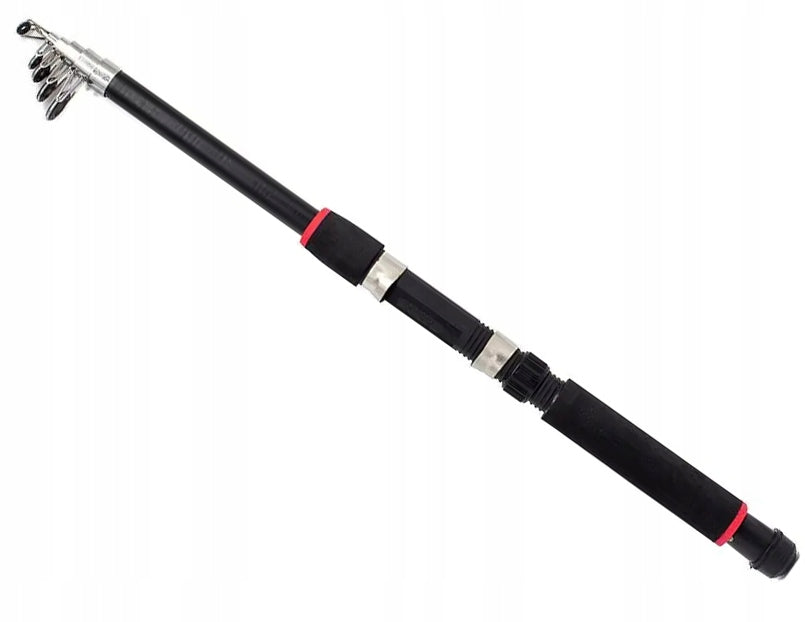 Fishing set 2 rods TR CL 300 reels with fishing line landing net cover Model ZESTAW Wędkarski CZR300K