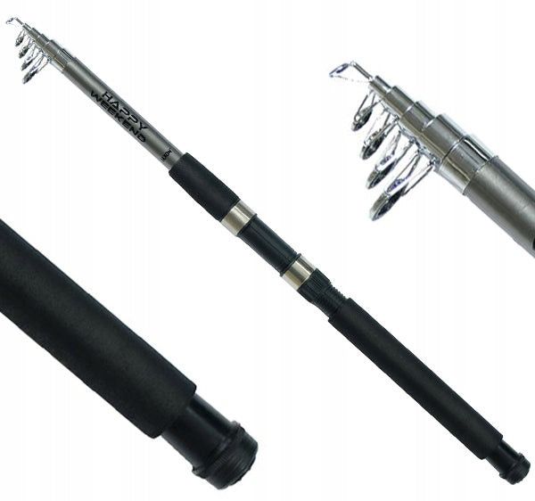Fishing set 2x 240 fishing rod JAXON HW 2x reel XS landing net cover Manufacturer code FHZ2JHWKOR24D