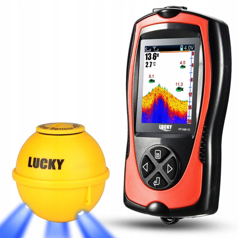 Fishing sounder Sonar Lucky FF1108-1CWLA- for fish range: 100 m.