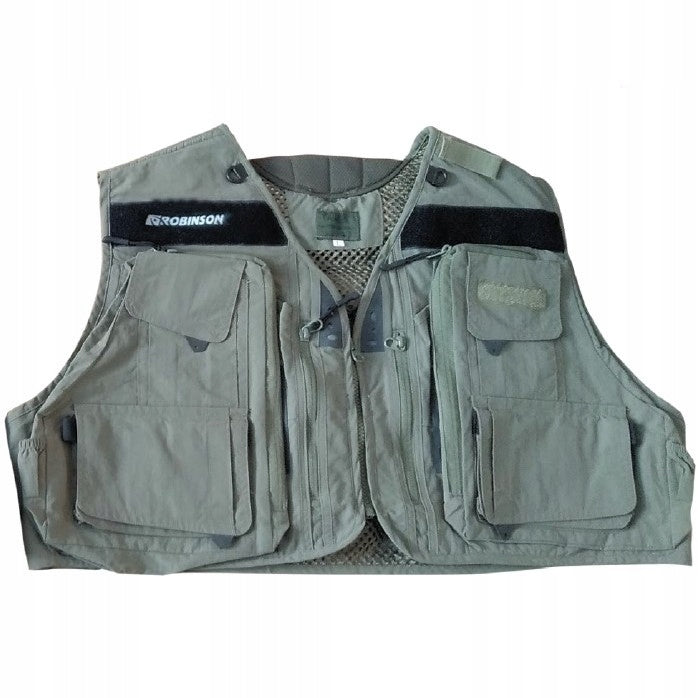 Fishing vest, size. XL - olive Robinson Manufacturer code 69-KM-004-XL