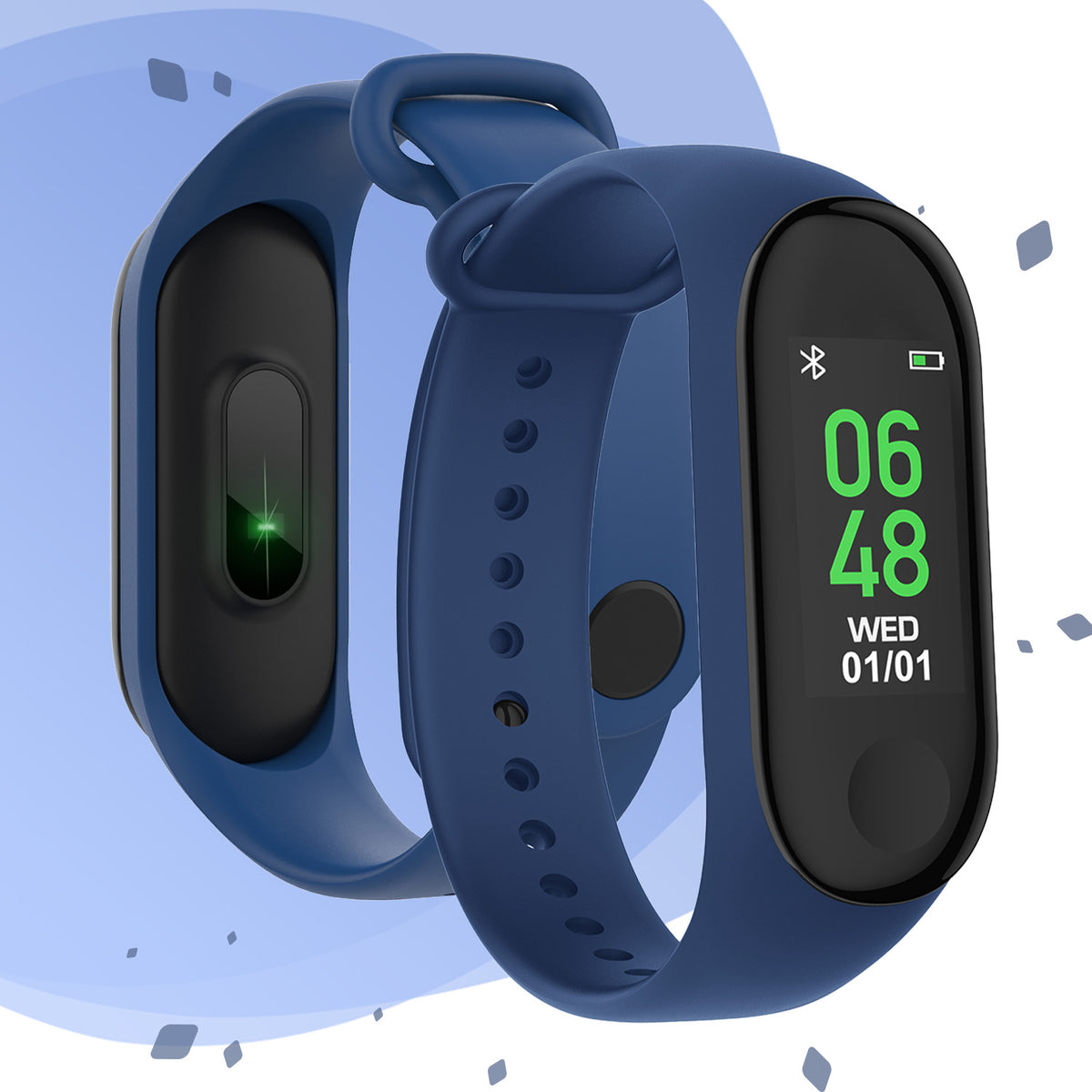 Fitband wrist watch SB-50 smartband smartwatch women's men's uni Batteries included yes