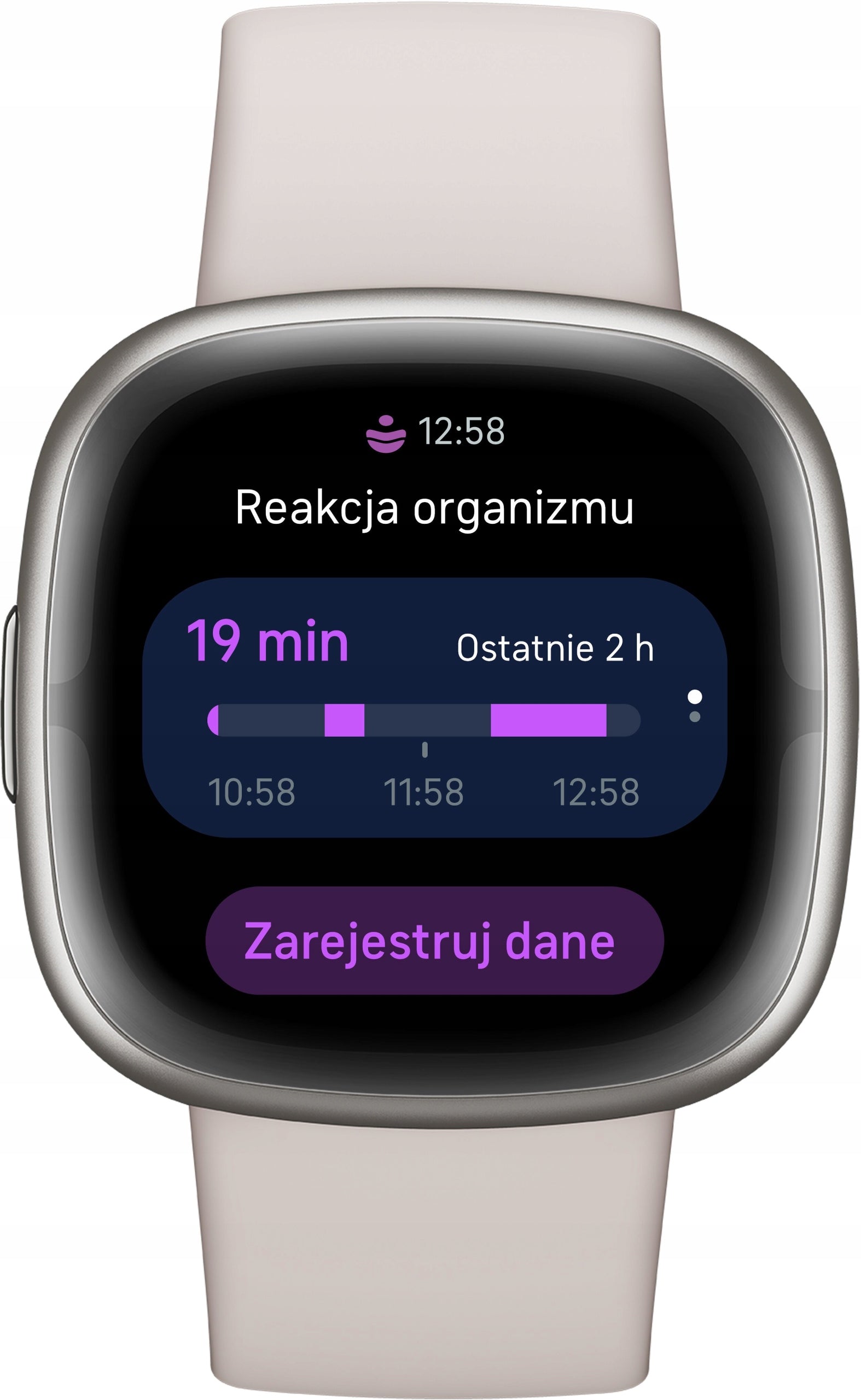 Fitbit Charge 5 smartwatch Sense white EAN (GTIN) 810038858371