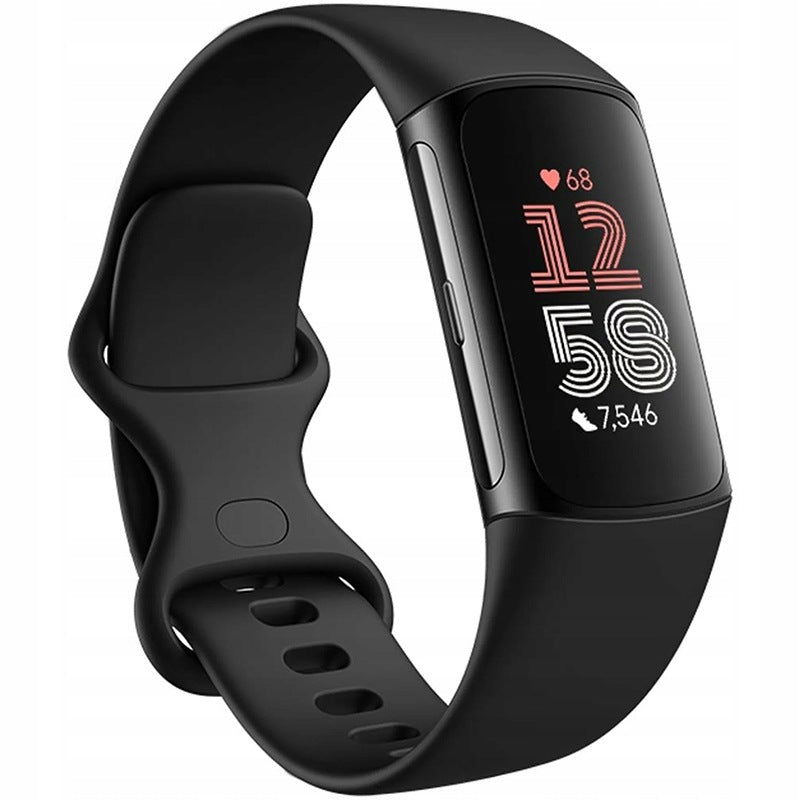 Fitbit Charge 6 Google Smartband Strap Activity Monitor Black NFC
