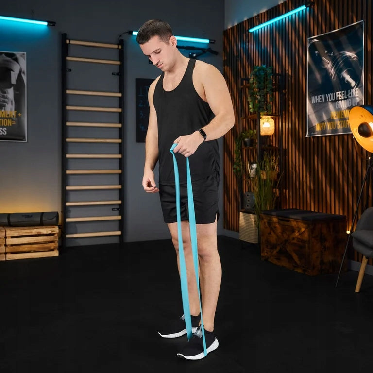 Fitness Exercise Rubber Set Resistance Bands Material 5 Pcs Trex Sport Kind rubber