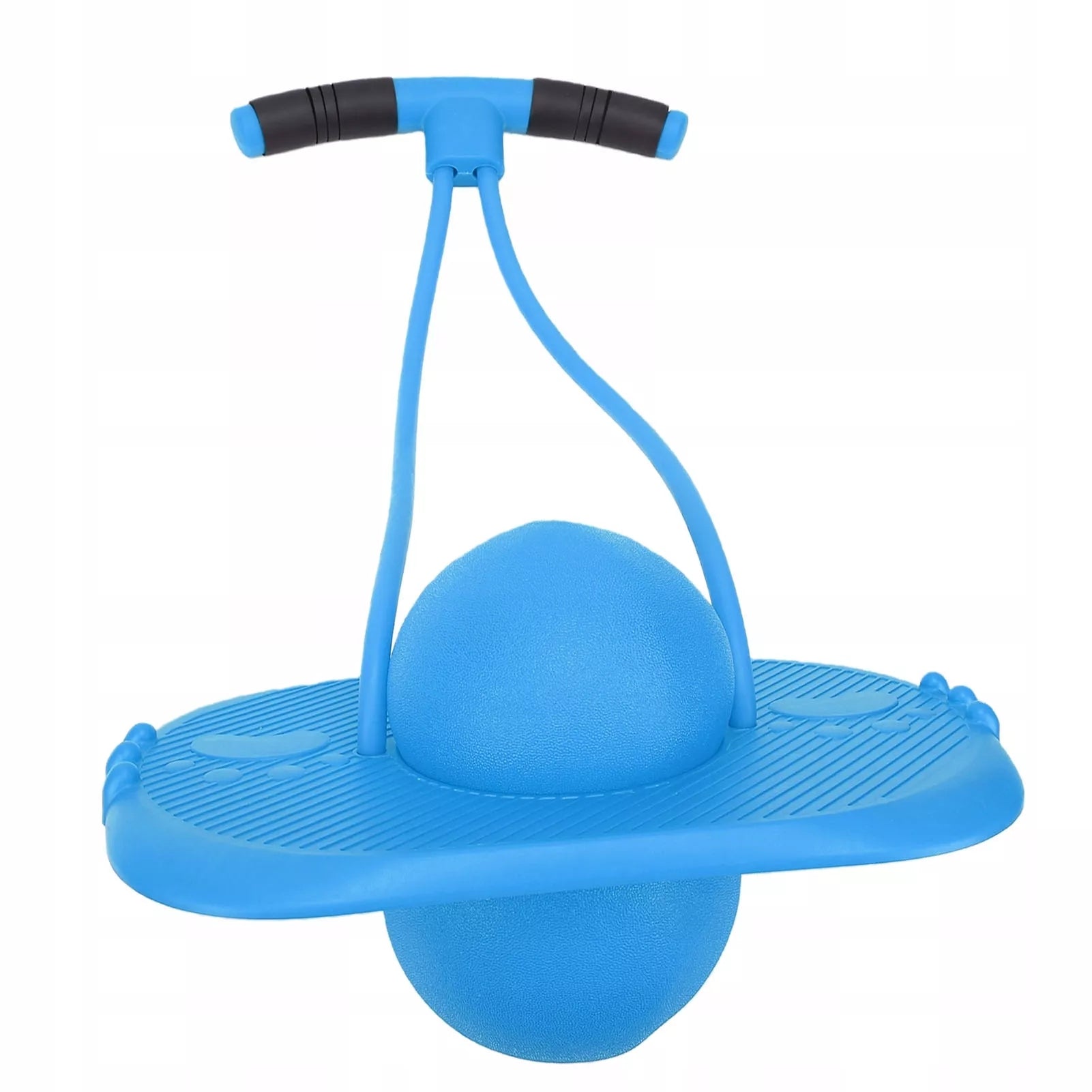 Fitness Jumping Ball with Exercise Holder Training Jump Ball Blue Brand Luxma