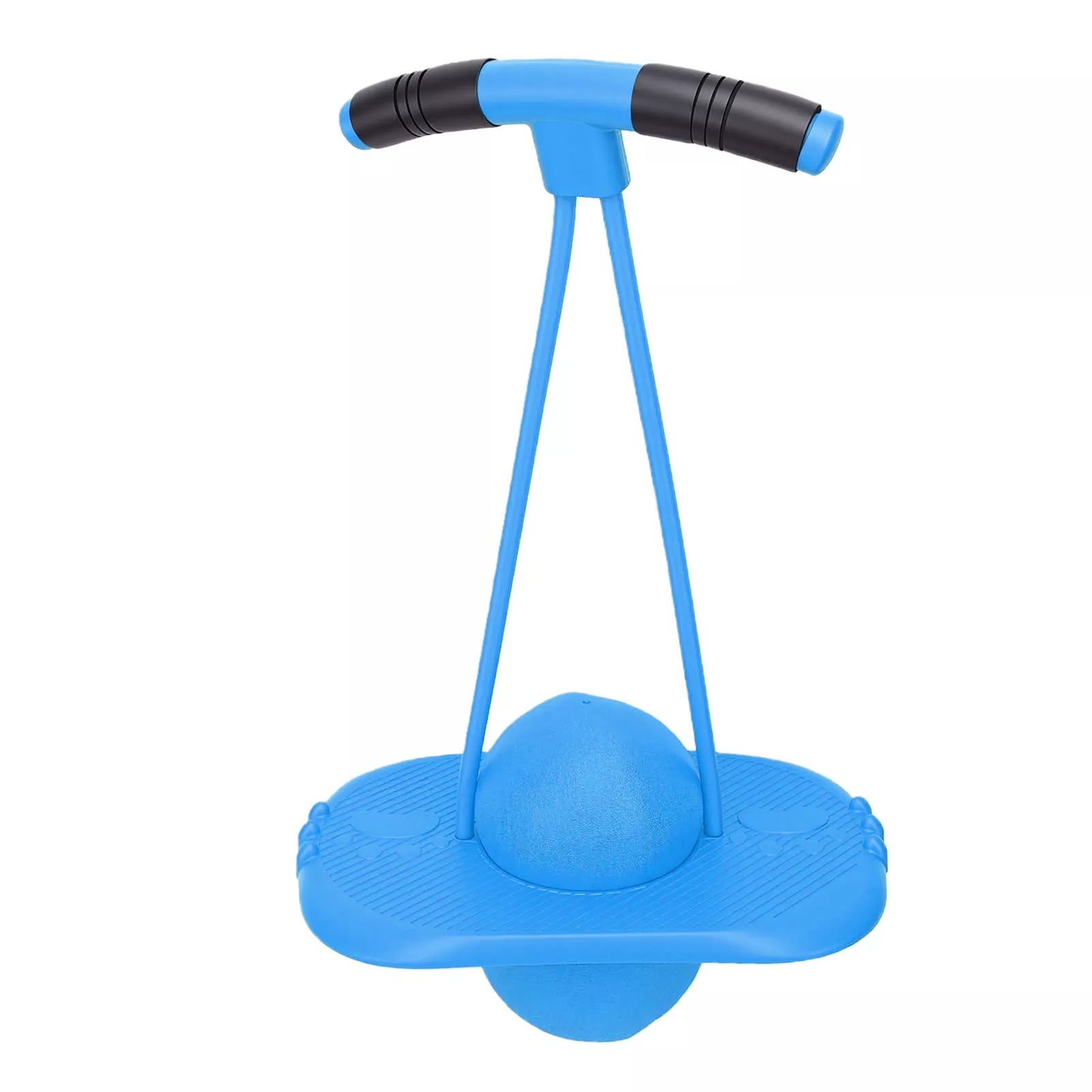 Fitness Jumping Ball with Exercise Holder Training Jump Ball Blue Character/Title none