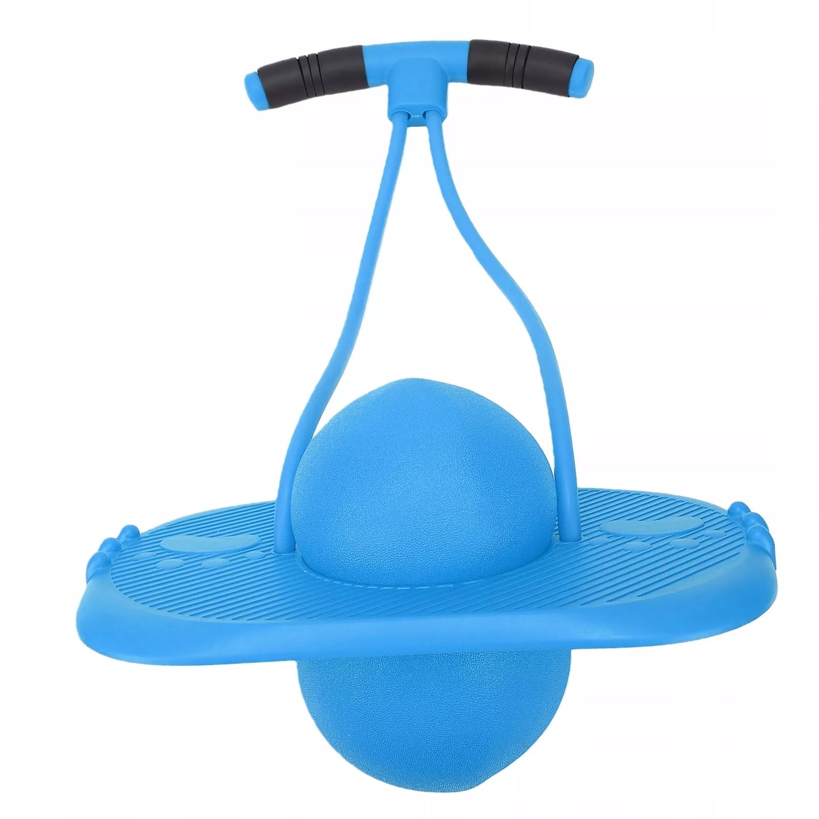 Fitness Jumping Ball with Exercise Holder Training Jump Ball Blue Packaging status original