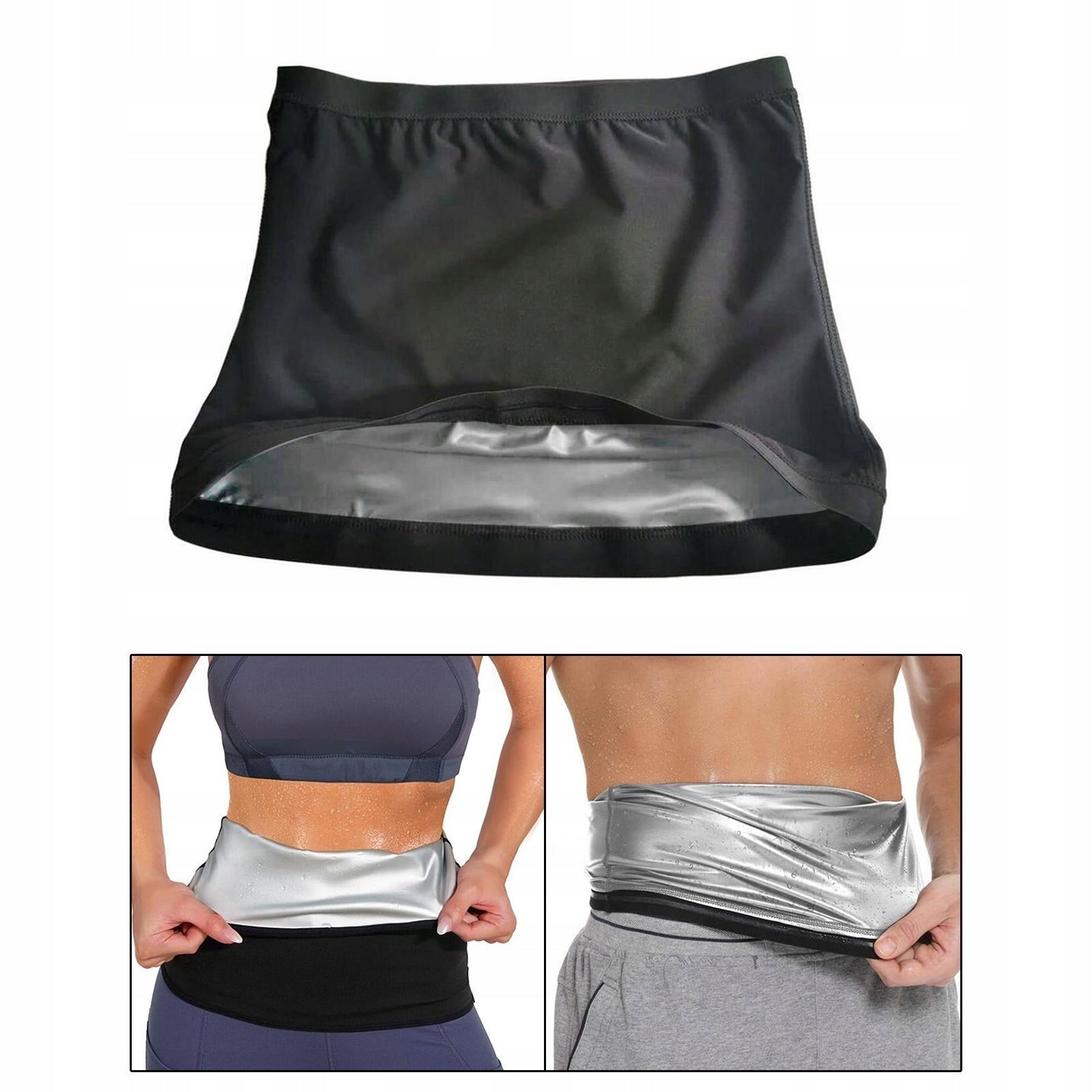 Fitness Sauna Vest Belt Wrap L XL Body parts not specified