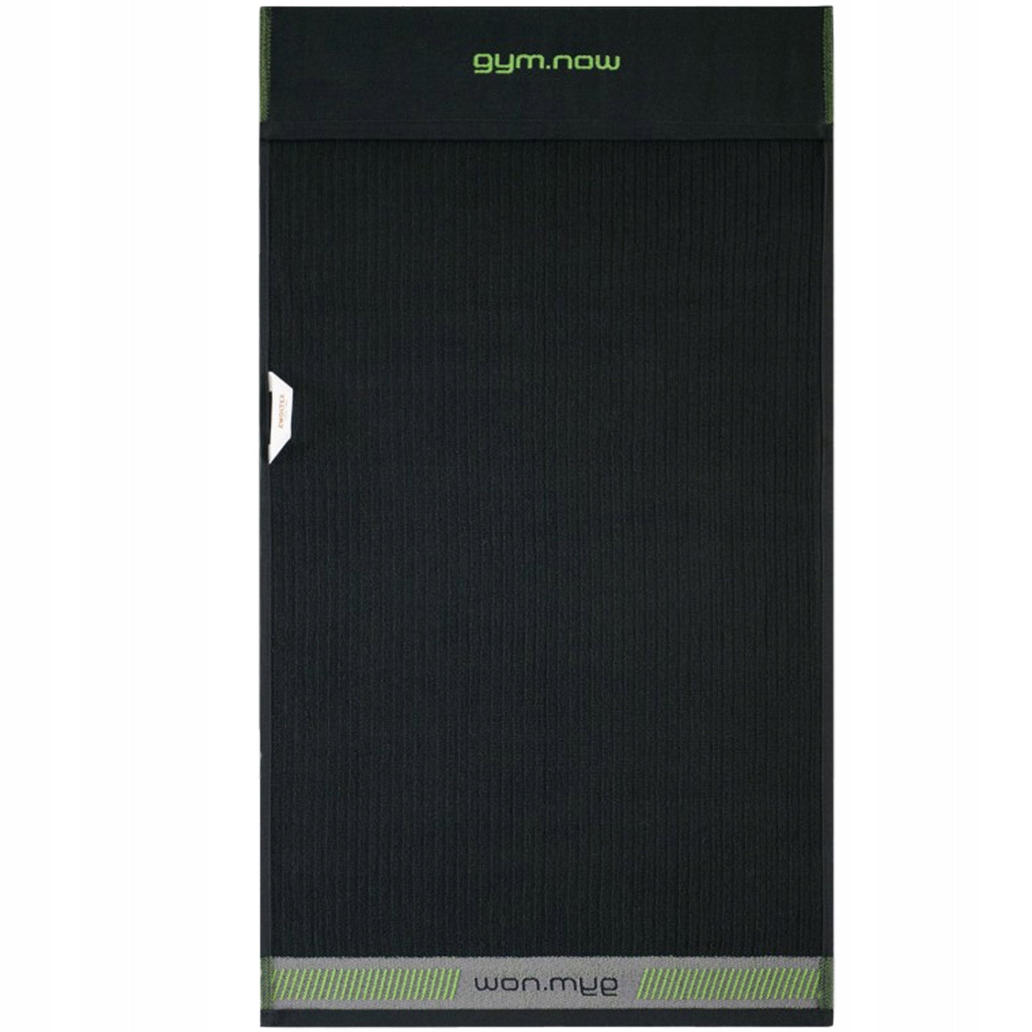 Fitness towel for gyms 50x90 ZWOLTEX world gifts gymnowblack