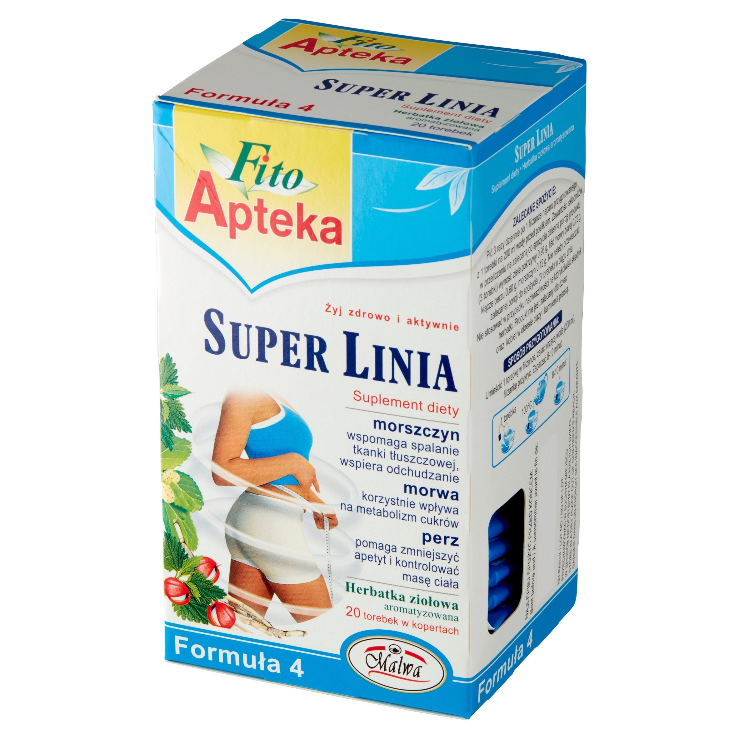 Fito PHARMACY Herbal tea SUPER LINE 20TB 40g Malwa Expiration date not specified