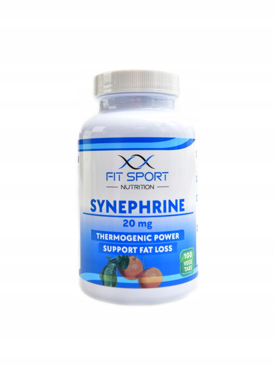 Fitsport Synephrine 20mg 2 x 100 vege tablet DUOPACK Packaging status original