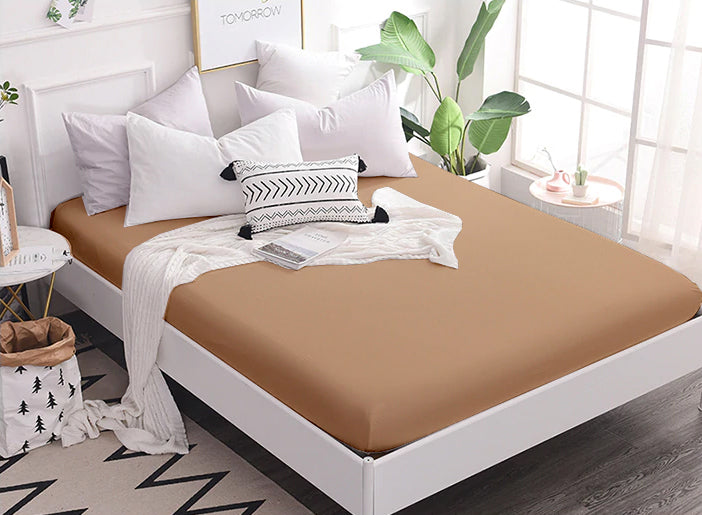 Fitted sheet, various colors, 180 x 200 cm Manufacturer code Prześcieradło BAWEŁNIANE