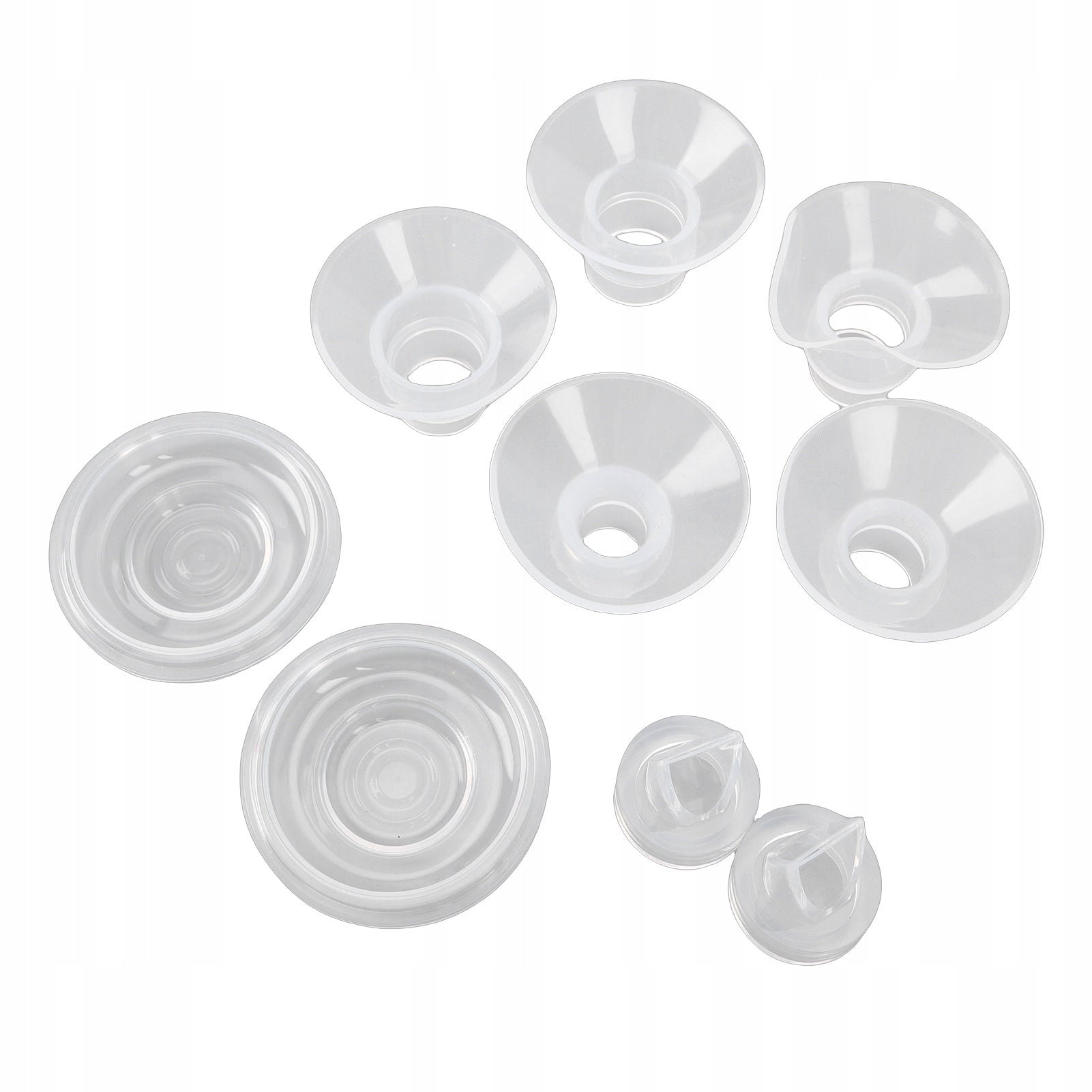 Flange insert fits handy XN breastfeeding pump