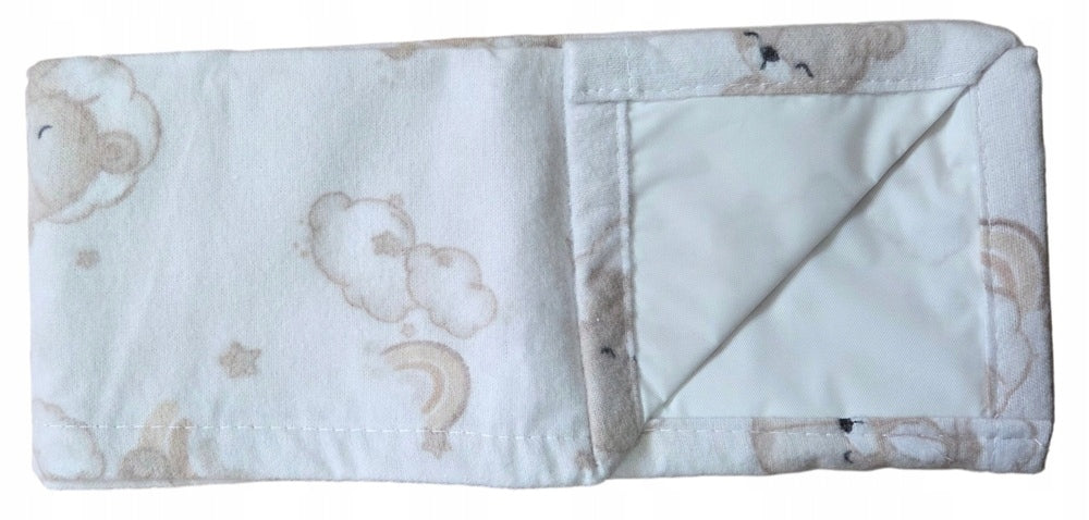 Flannel Diaper 50x60cm Bear Brown – Soft and Safe