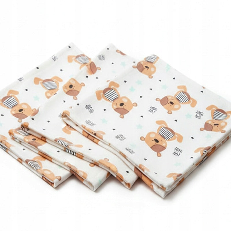 Flannel Diaper 70x80 100% Cotton Soft Absorbent for Infants Packaging status original