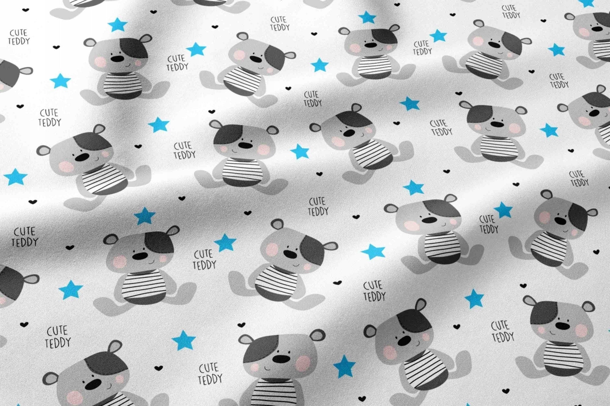 Flannel Diaper 70x80 Bear Blue Szymex EAN (GTIN) 5905214955137
