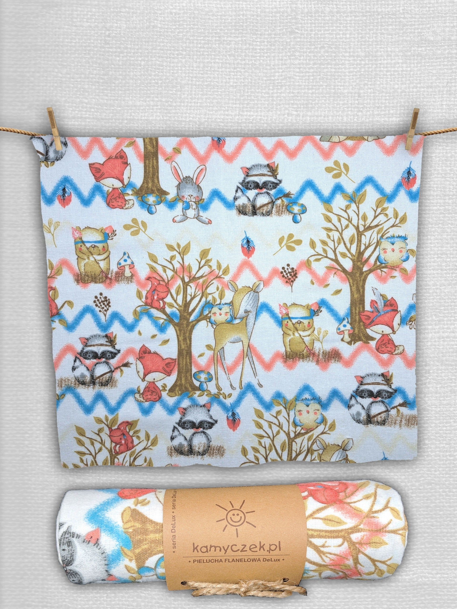 Flannel Diapers KAMYCZEK Flannel Diaper Color Poland Certificate Packaging status original