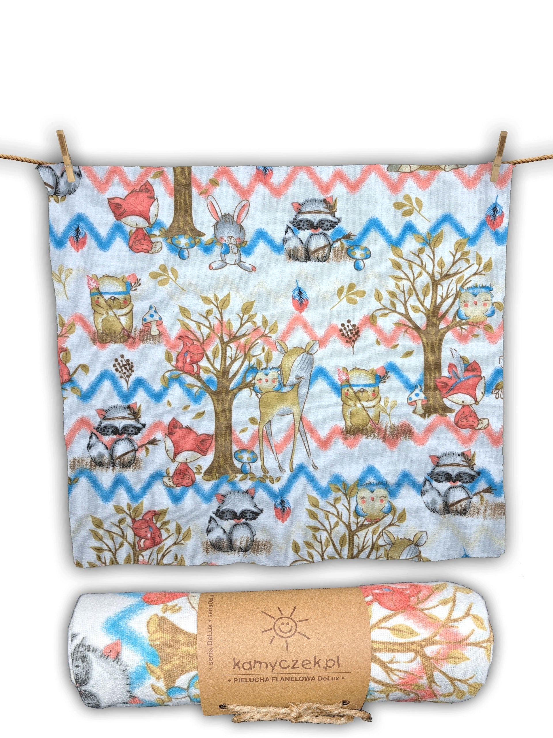 Flannel Diapers KAMYCZEK Flannel Diaper Color Poland Certificate