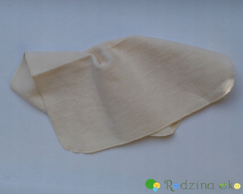Flannel diaper, 100% unbleached cotton, 175 g/m2 – 80×80 cm, Dziobak Kind Flannel
