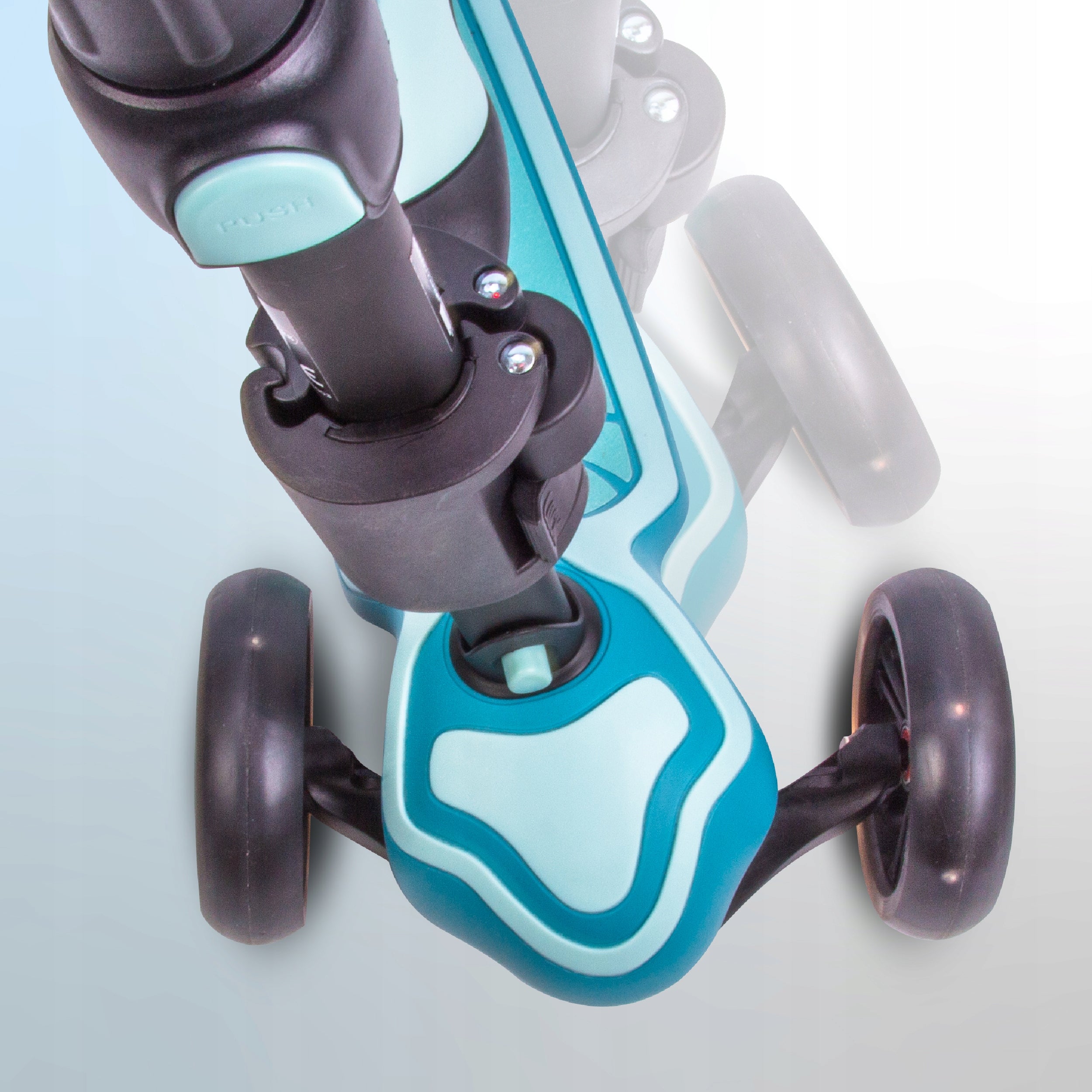 Flash 3in1 LED Balance Tricycle Scooter Adjustable 50kg for Kids Kind tri-wheeled