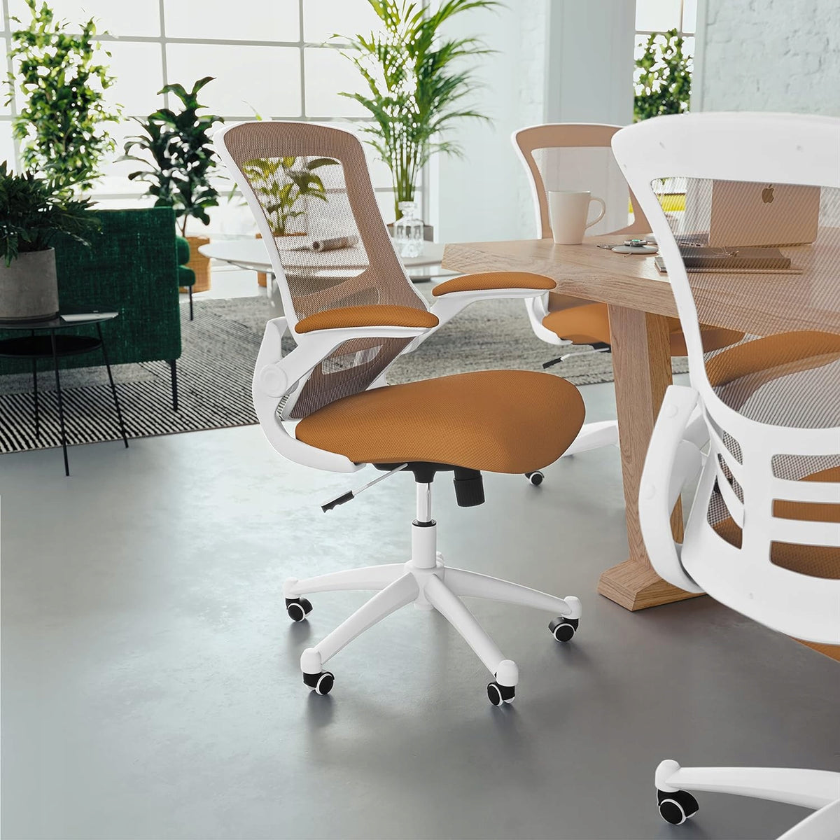 Flash Furniture swivel chair orange Brand no brand