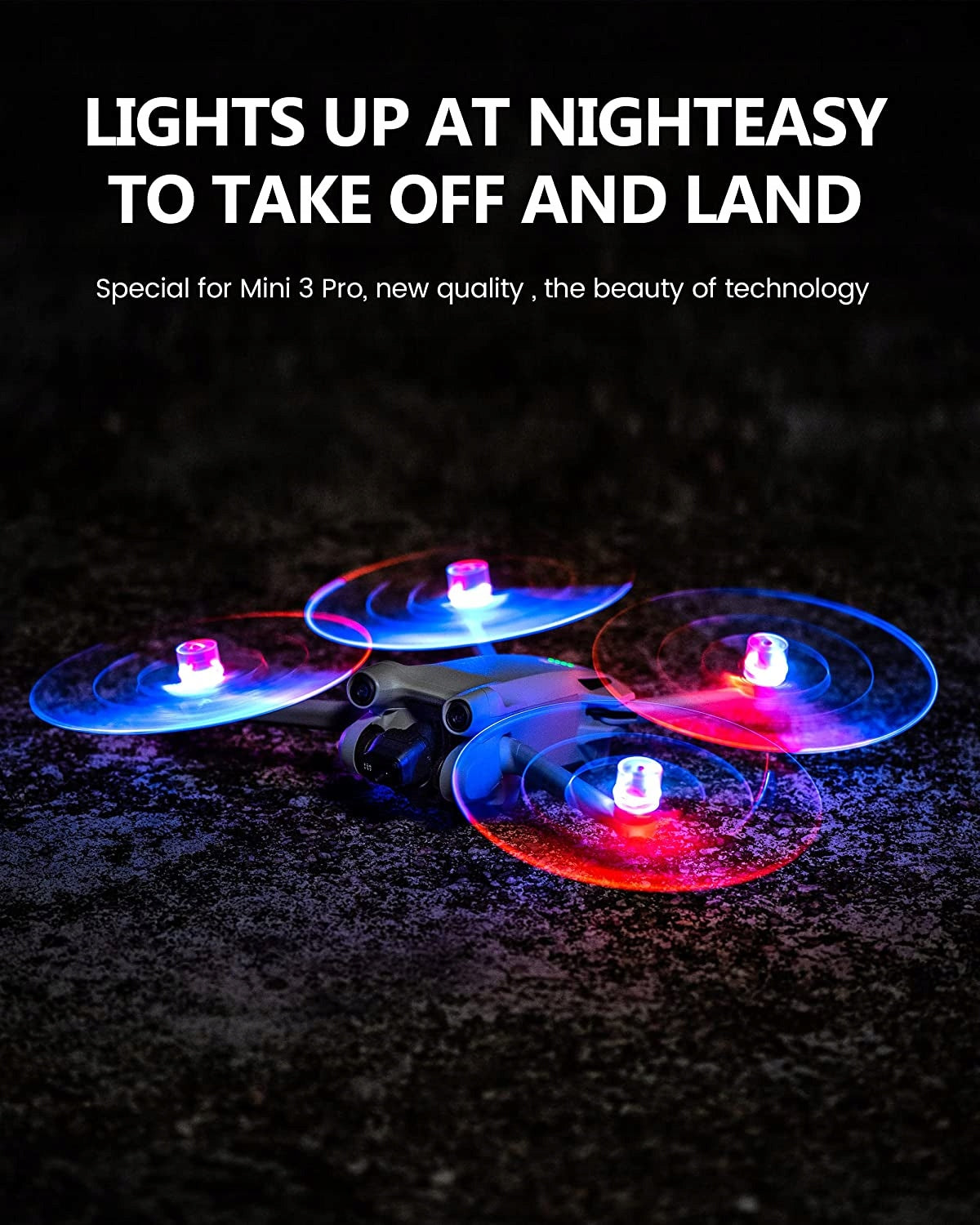 Flash Propellers for DJI Mini 3 Pro Drone 4 pcs. Brand STARTRC