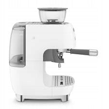 Flask Express with grinder Smeg EGF03WHEU WHITE ON HAND + COFFEE Manufacturer code EGF03WHEU