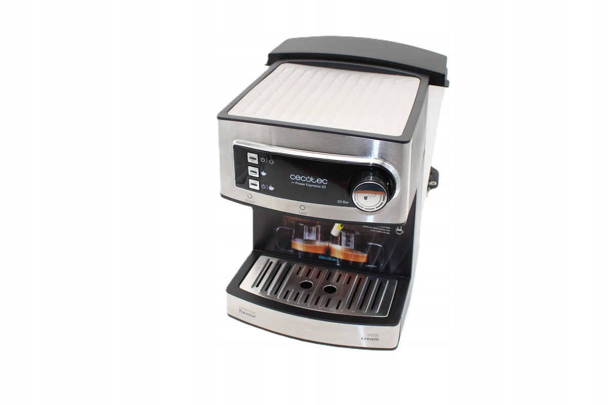 Flask espresso machine Cecotec Power Espresso 20 850 W silver/grey Manufacturer code 01503