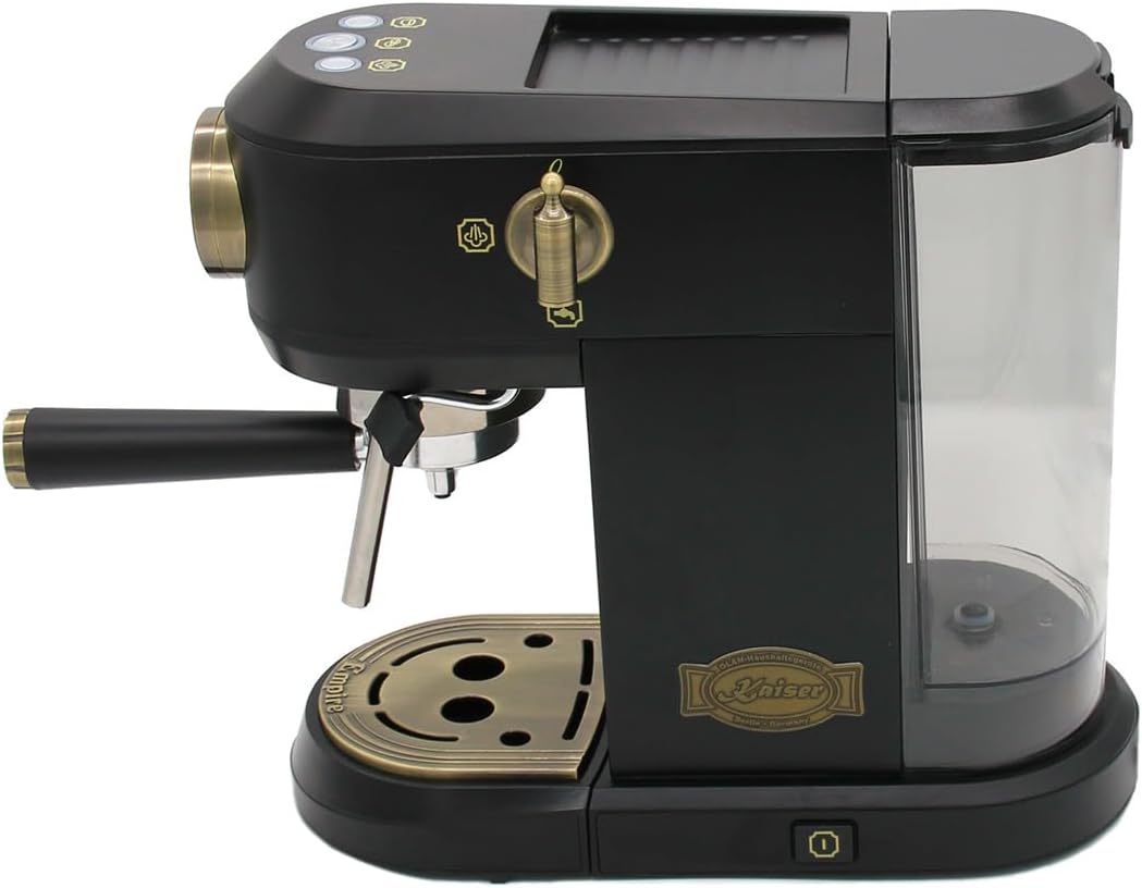 Flask espresso machine Kaiser KA 2005 Em 1350 W black Manufacturer code KA 2005 Em