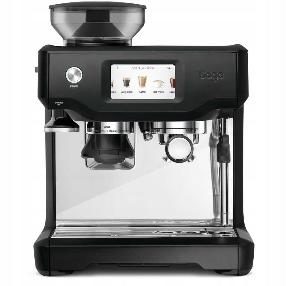 Flask espresso machine Sage The Barista Touch 1680 W black Manufacturer code SES880BTR
