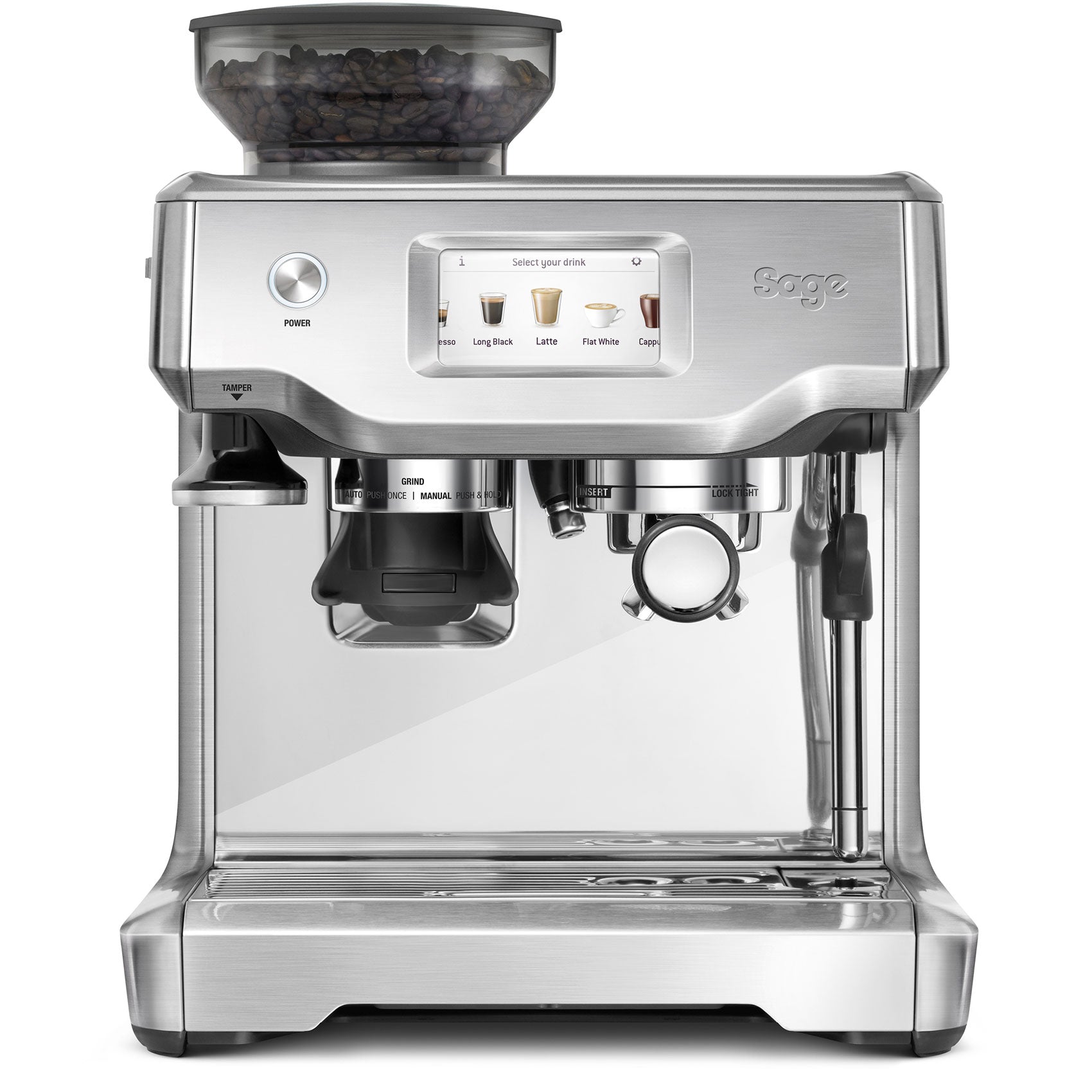 Flask espresso machine Sage The Barista Touch 1680W