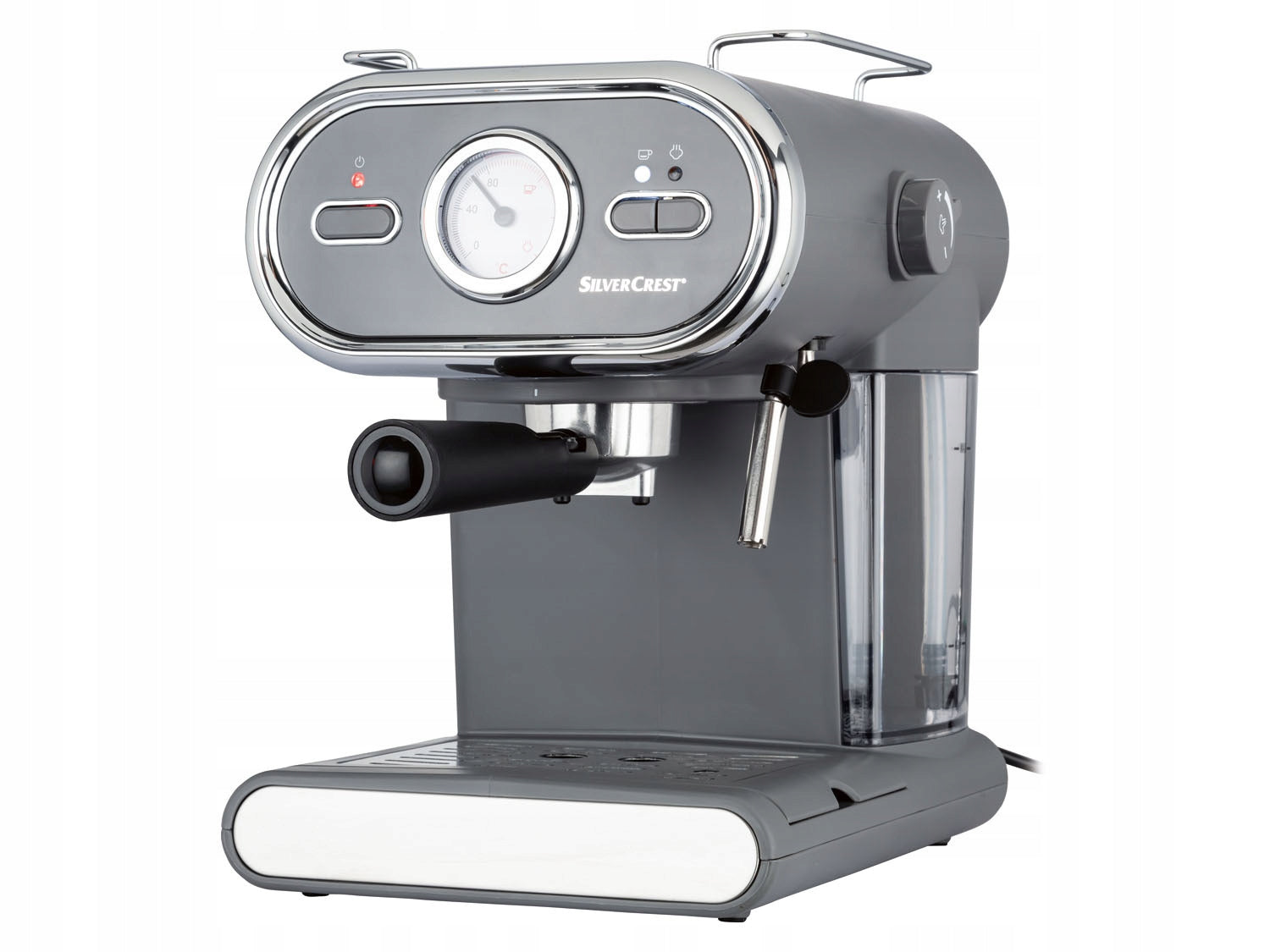 Flask espresso machine SilverCrest SEM 1100 D3 1100 W silver/grey Brand SilverCrest